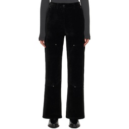Black Loose Trousers 232984F087001