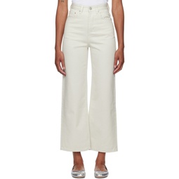 Off White Wide Leg Jeans 241984F069001