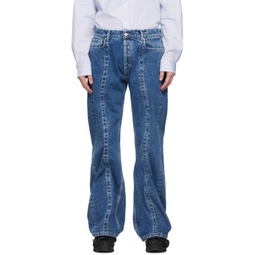 Blue Classic Wire Jeans 222893M186011