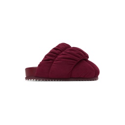 SSENSE Exclusive Red Tent Mules 222844F121012