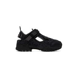 Black Hiking Sneakers 231844M234001