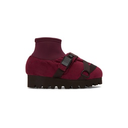 SSENSE Exclusive Red Camp Boots 222844F113007