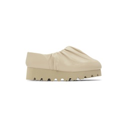 Beige Camp Loafers 231844F121000