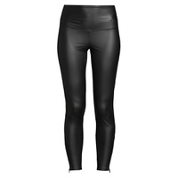 Faux Leather Shaping Leggings