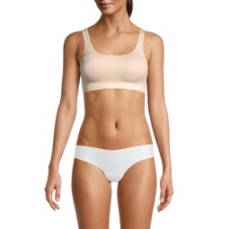 Scoop Neck Bra With Removeable Pads