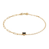Gold Solitaire Coeur Bracelet 241590F007007