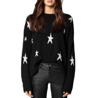 Markus Star Printed Cashmere Sweater