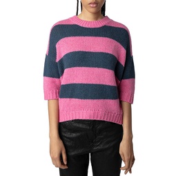 Bully Cashmere Striped Sweater