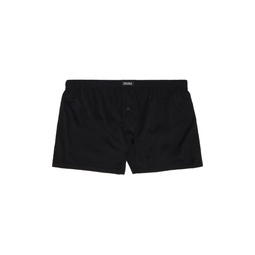 Black Button Fly Boxers 232142M216004