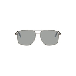 Silver Aviator Sunglasses 232142F005002