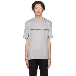 Gray Merino T Shirt 222142M213006