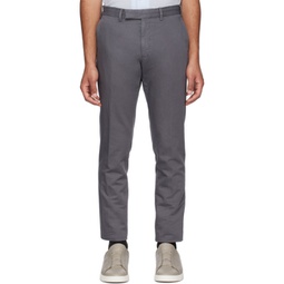 Gray Summer Trousers 231142M191028
