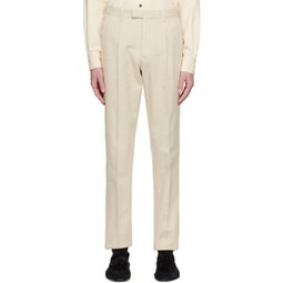 Off-White Pleated Trousers 231142M191005