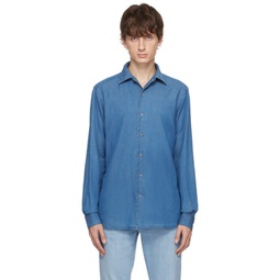 Blue Cashco Denim Shirt 232142M192029
