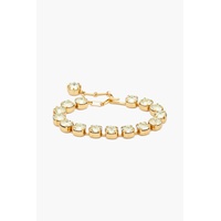 Gold-tone crystal bracelet