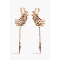 Rose gold-tone earrings