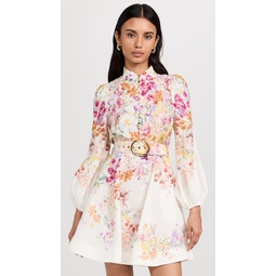 Natura Buttoned Mini Dress