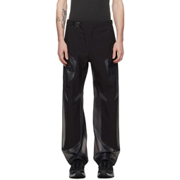 Black Constructivism Cargo Pants 241697M188001