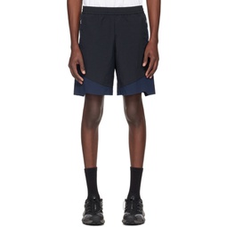 Black   Navy Lightweight Shorts 241697M193003