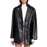 Valini Leather Blazer