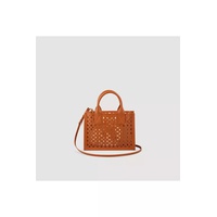 Small Punched Leather Kasbah Tote