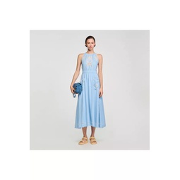 Broderie Anglaise Maxi Dress