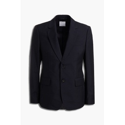 Grain de poudre wool and mohair-blend suit jacket