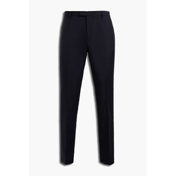 Slim-fit wool and mohair-blend suit pants