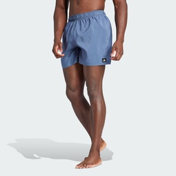 Solid CLX Short-Length Swim Shorts