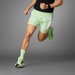 Own the Run 3-Stripes 2-in-1 Shorts