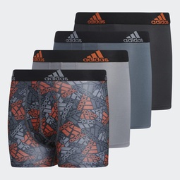 Performance Graphic Boxer Briefs 4 Pairs