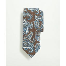 Linen Jacquard Paisley Pattern Tie