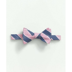 Silk Striped Bow Tie