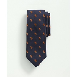 Silk Crest Pattern Tie