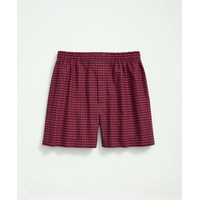 Cotton Oxford Gingham Boxers