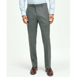 Brooks Brothers Explorer Collection Classic Fit Wool Plaid Suit Pants