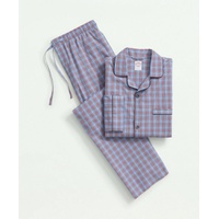 Cotton Broadcloth Tartan Pajamas