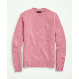 Brushed Wool Raglan Crewneck Sweater