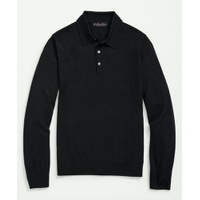 Fine Merino Wool Sweater Polo