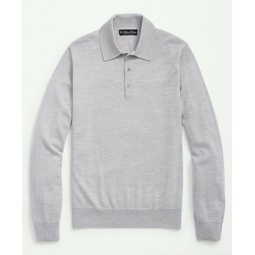 Fine Merino Wool Sweater Polo