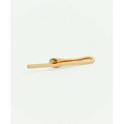 Sterling Silver Gold-Plated Tie Clip