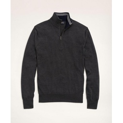 Big & Tall Merino Half-Zip Sweater