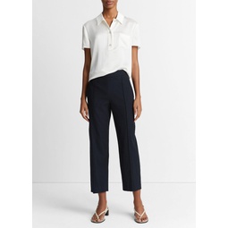 Mid-Rise Tapered Pull-On Pant