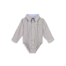Baby Boys Poplin Button-Down Shirtzie