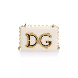 D&G Girls Leather Shoulder Bag