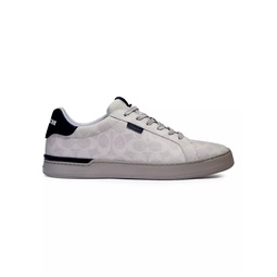Signature Tennis Cup Sole Low-Top Sneakers