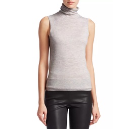 COLLECTION Cashmere Turtleneck Shell