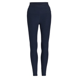 At Your Leisure High-Waisted Cropped Leggings