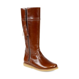 Girls Patent Leather Riding Boots