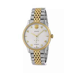 Stainless Steel & Yellow Gold PVD Bracelet Watch